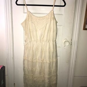 Off White GORGEOUS Dress | Size Large (Juniors)